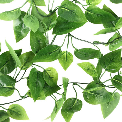 Plantas Artificiales Colgantes C/diseño De Hiedra, 4 Piezas