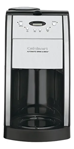 Cafetera Cuisinart Grind & Brew 12 Tazas Automatica Negra