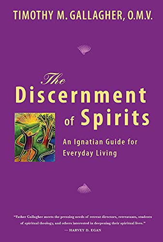 Book : The Discernment Of Spirits An Ignatian Guide For...