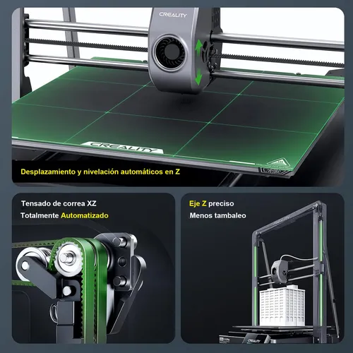 Impresora 3D Creality Ender 3 V3 Plus color gris con tecnología de impresión FDM