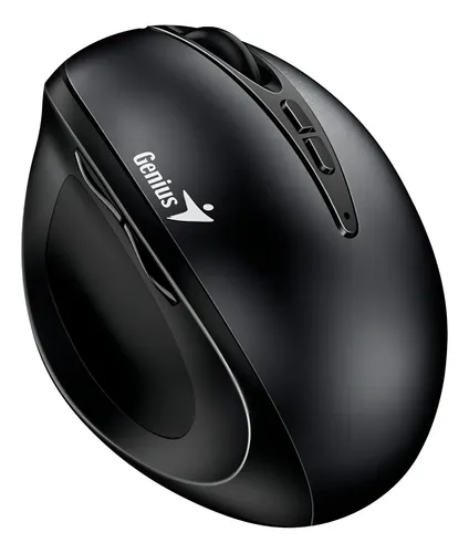 Mouse Genius Ergo 8300s Wireless Vertical Ergonomico Negro
