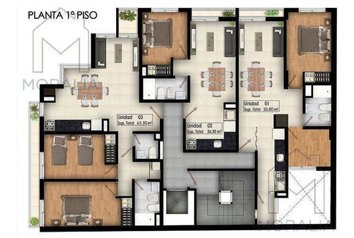 Imagen 30 de 30 de Departamento Dos Dormitorios Frente- República De La Sexta