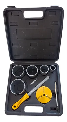 Juego De Sierra Copa Carbonizado Seo208 Uyustools