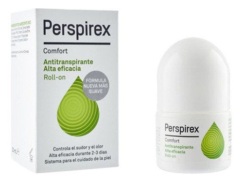 Antitranspirante Perspirex Comfort Sudor Axilas Desodorante