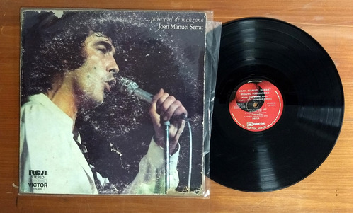 Joan Manuel Serrat Para Piel De Manzana 1972 Disco Lp Vinilo