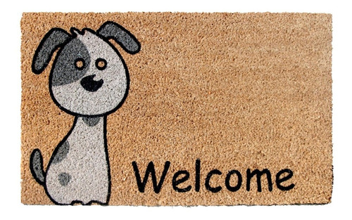 Limpiapiés Welcome Dog 45x75 Cm