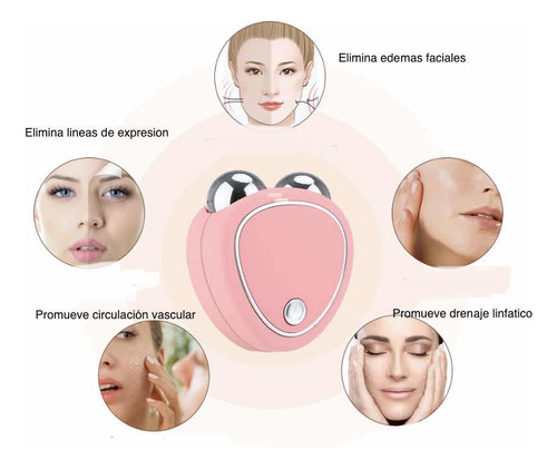 Maquina Facial Con Microcorriente Arrugas Tipo Skindion +gel