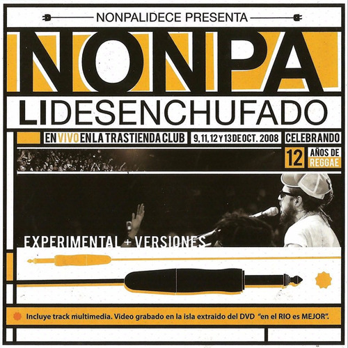 Nonpalidece Nonpalidesenchufado Cd Nuevo Original Reggae