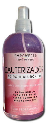 Botox Hialurónico Cauterizador  Spray  500ml