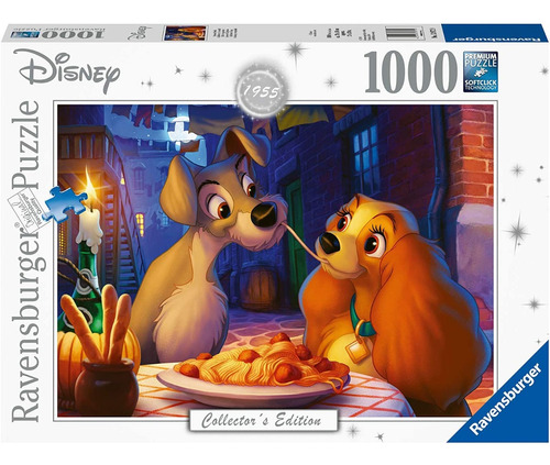 La Dama Y El Vagabundo Disney Rompecabezas 1k Ravensburger