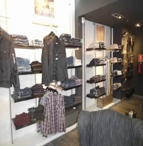 Repisas Para Tienda Con Cuchilla Adaptable En Cremallera (Usado)