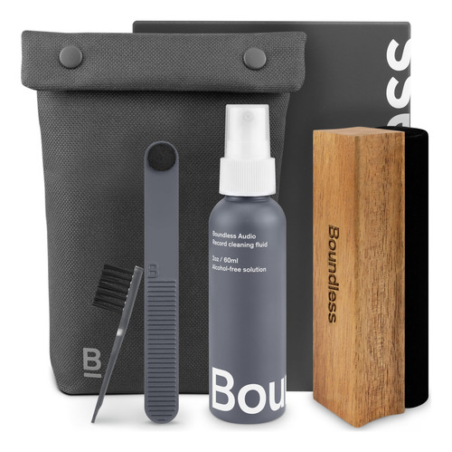 Kit De Limpieza De Discos De Vinilo Boundless Audio 5 En 1 C
