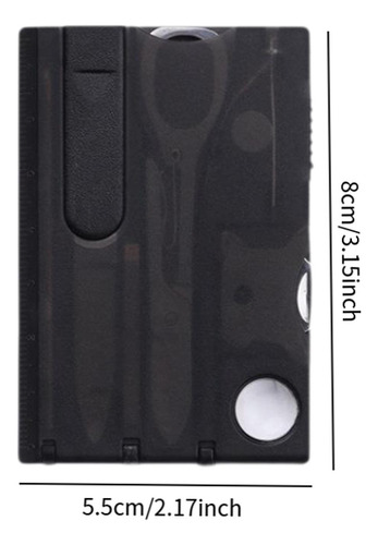 Utility Gadget Small Pocket Tool Devices Compact Metal Preto