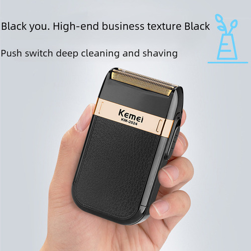 Rasuradora Eléctrica Doble Hoja Recargable Usb