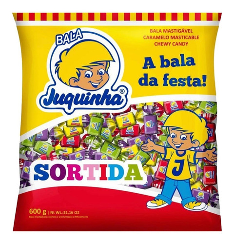 Bala Juquinha Sortida 500g