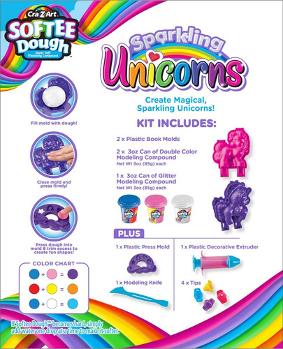 Imagen 3 de 5 de Cra-z-art - Plastilina Para Moldear - Unicornio