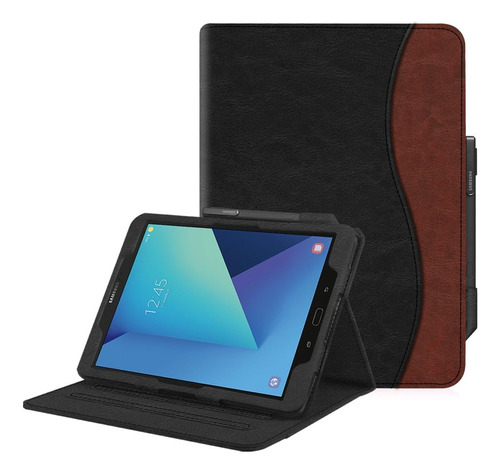 Estuche Fintie Samsung Galaxy Tab S3 9.7 Funda Negro Marron