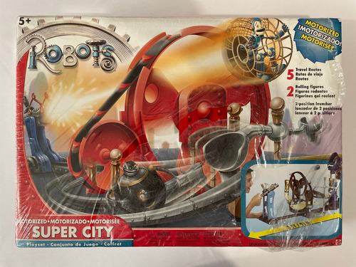 Robots Motorized Supercity Playset Super City Mattel 2004 (Usado)