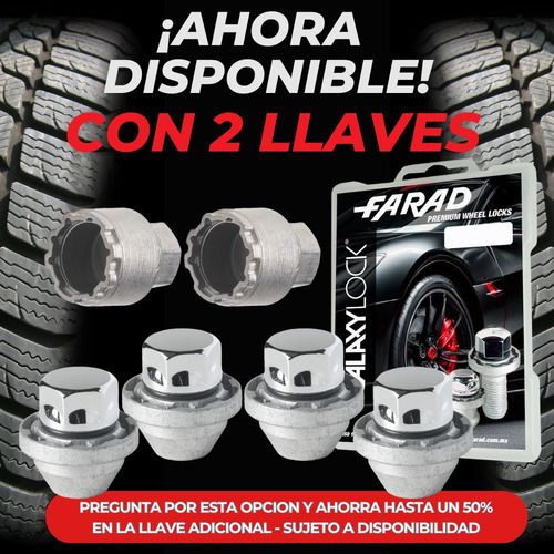 Ha3m Set 4 Tuercas Seguridad Kia Seltos Gt Line Italianos