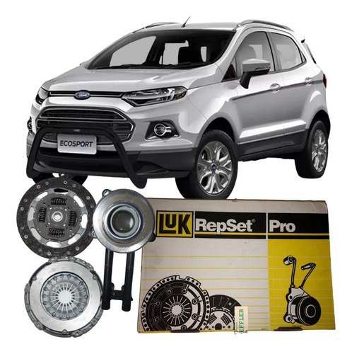 Kit Embreagem Completo Ford Ecosport 1.6 16v Sigma Luk 2010