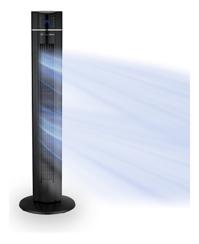 Gran Fan De Torre Tav301 Travel Aire Silencioso Led 