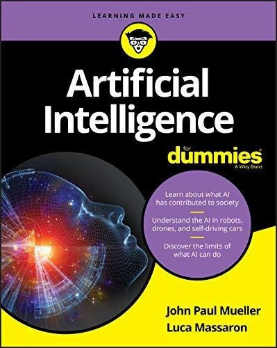 Ai For Dummies (for Dummies Puter/tech) -..., De Mueller, John. Editorial For Dummies En Inglés