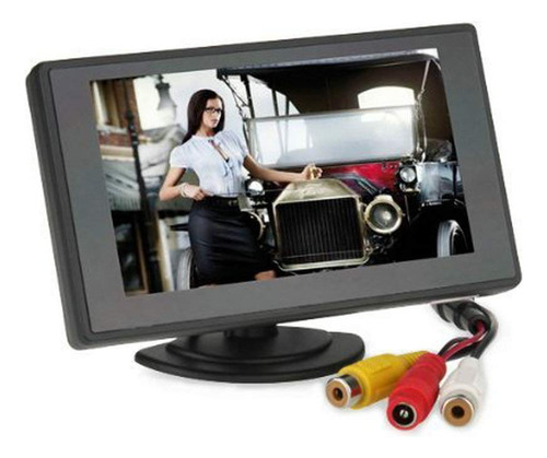 Bw 4.3 .. Color Tft Car Monitor Soporte De 480 X 272 Resoluc