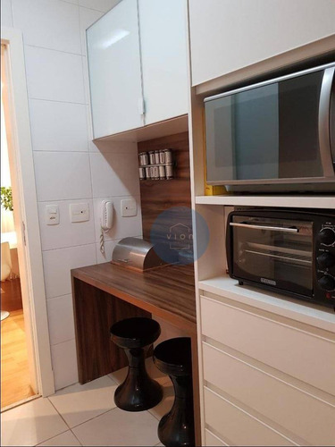Apartamento 3 Dormitórios Com 2 Vagas E Varanda Gourmet Na Vila Leopoldina. - Ap0112