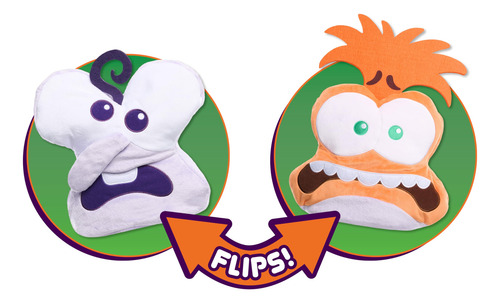Peluche Inside Out 2, Reversible Para Miedo Y Ansiedad, 33 C