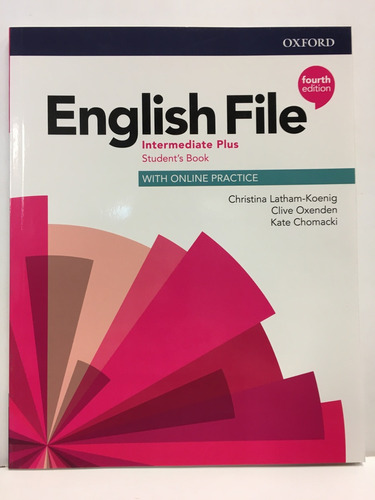 English File (4/ed.) Intermediate Plus -  St`s W/onl Pract -
