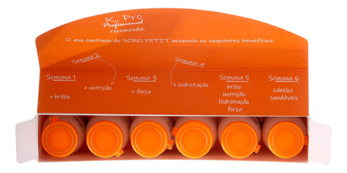 K.pro Soro Petit - Caixa Com 6 Ampolas 10ml
