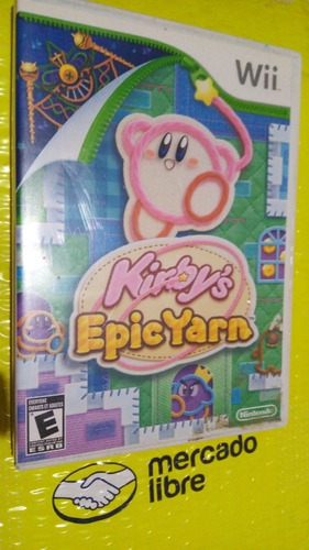 Kirby Epic Yarn  Nintendo Wii