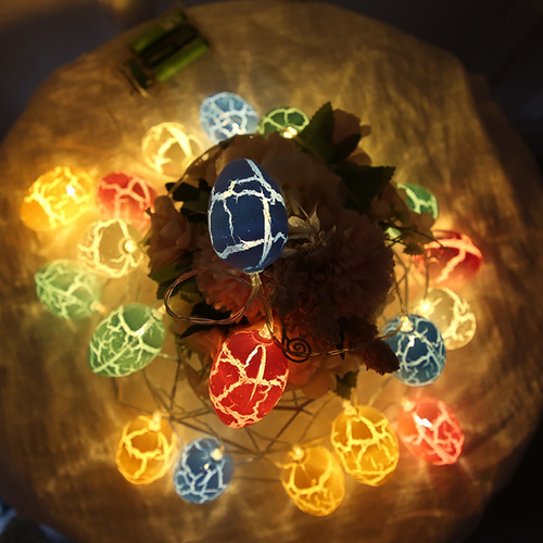 Luz Nocturna K Para Decoración De Pascua, Diseño De Huevos D