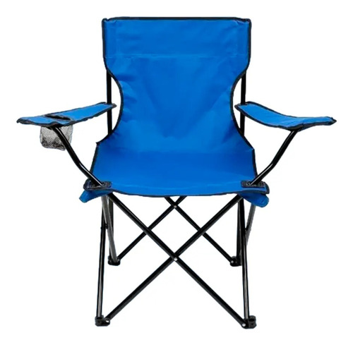 Silla Safari Azul 50x50x80cm Sf027 Febo