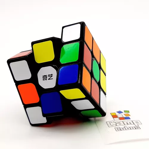 Cubo Mágico Profissional 3x3x3 Sail W Preto