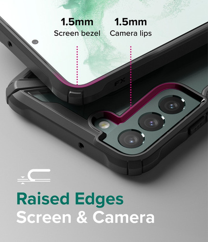 Imagen 3 de 4 de Funda Ringke Fusion X Design Para Samsung Galaxy S22 5g 2022