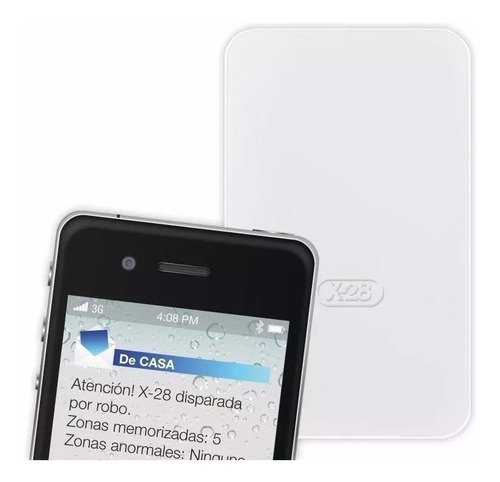 Imagen 1 de 6 de Llamador Controlador Gsm Sms Com20 Mpxh X28 Alarmas Apto Comando Via App Celular