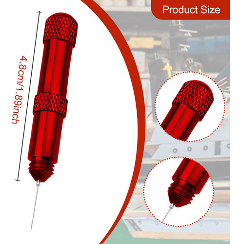 Mini Dispensador De Pegamento Metálico Para Manualidades.