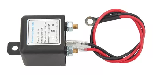 Interruptor de desconexión de la batería del coche Interruptor de apagado  de corte de energía con terminal de cobre de control remoto para automoción  12V 120 / 200A