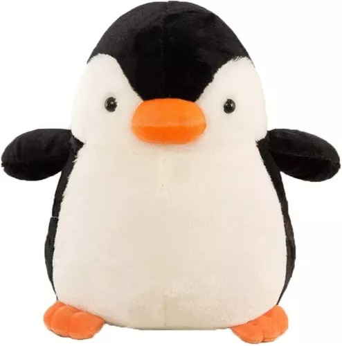 Peluche Pingüino Kawaii Felpa Suave 25 Cm Grande 