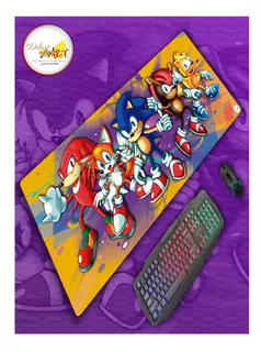 Mousepad De Animes - Sonic Mania - Dibujart