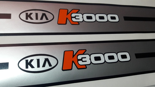 Adhesivos Camión Kia K 3000  De Puerta + Zócalos Protectores