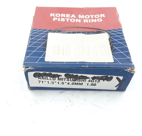 Jgo.anillos Hyundai 0.40 Excel1.3  Fiat Siena 1.4 Korea Moto