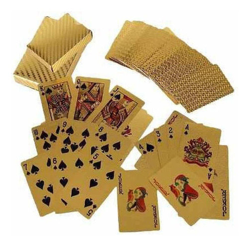 Naipes De Alta Calidad, Mxpgl-001, Baraja 1, Cartas 54, Plás