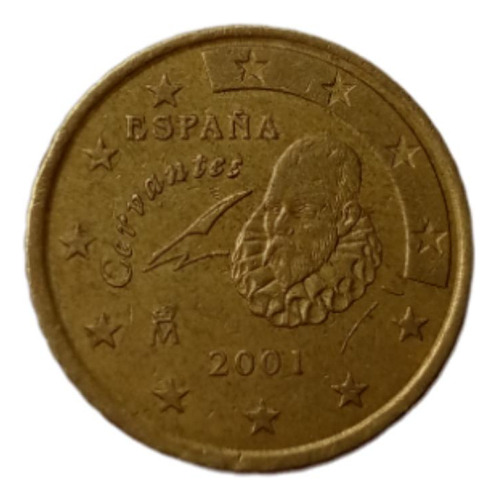 Moneda De Colección 50 Euro Céntimo 2001