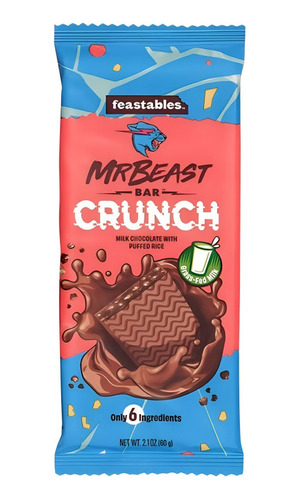 Mr Beast Barra De Chocolate - G A $583 - g a $415