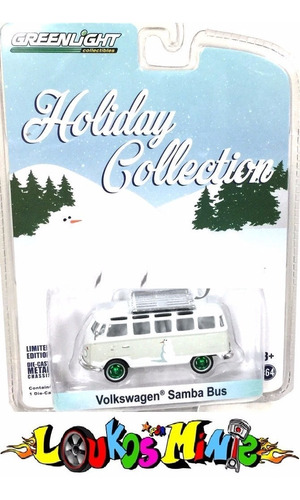 Greenlight Vw Samba Bus Kombi Green Machine Holiday Collecti