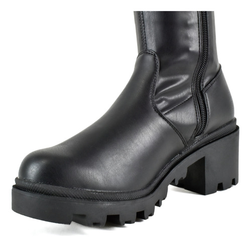 Botas Combat Chunky 6cm Plataforma Para Mujer Mod Maya