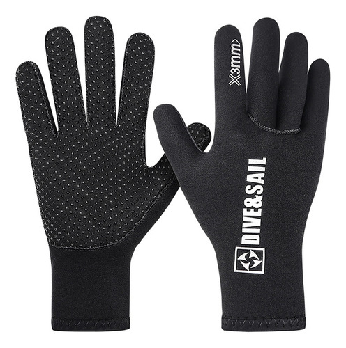 Guantes Para Buceo En Frío, Guantes Cálidos De 3 Mm Con Prot