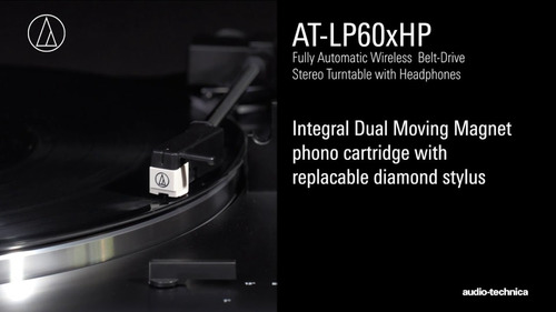 Imagen 5 de 6 de Bandeja Tocadisco Audio-technica At-lp60x Hp Con Auriculares